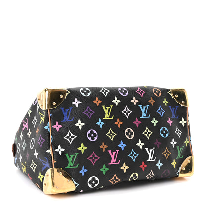 Louis Vuitton Monogram Multicolor Speedy 30 Black 3 of 8