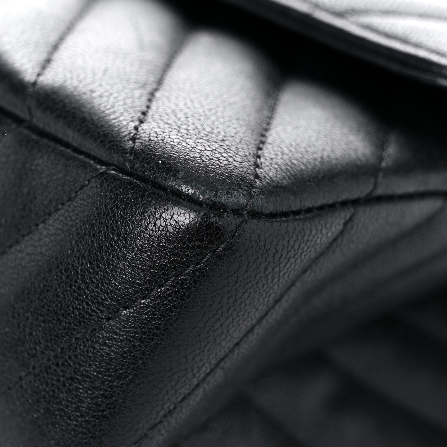 Sheepskin Chevron Quilted 2.55 Reissue 226 Flap So Black