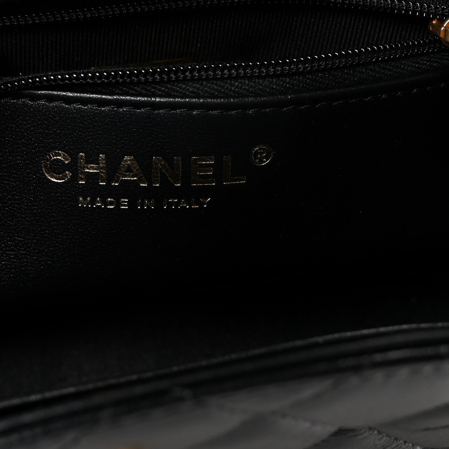 Chanel Shiny Aged Calfskin Quilted Nano Kelly Shopper Black 6 of 11