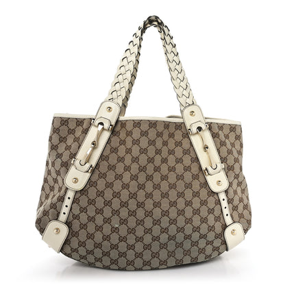 Gucci Monogram Medium Pelham Shoulder Bag Off White 1 of 11