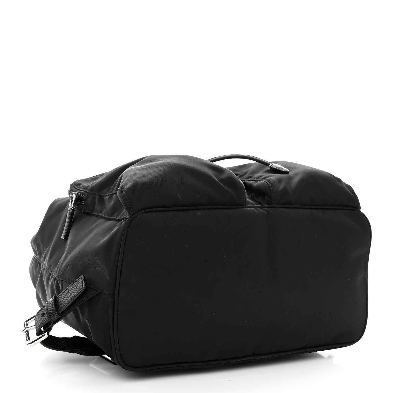 Prada Nylon Vela Large Backpack Black 4 of 9