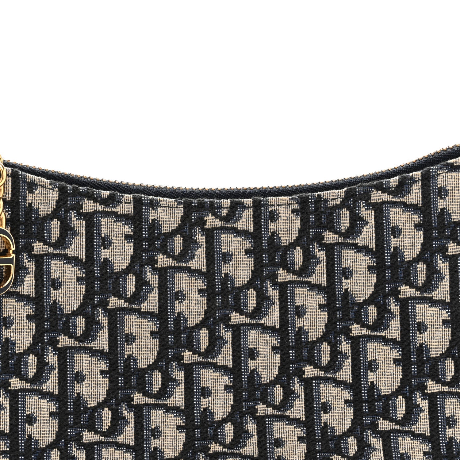 Christian Dior Oblique CD Lounge Bag Blue 7 of 11