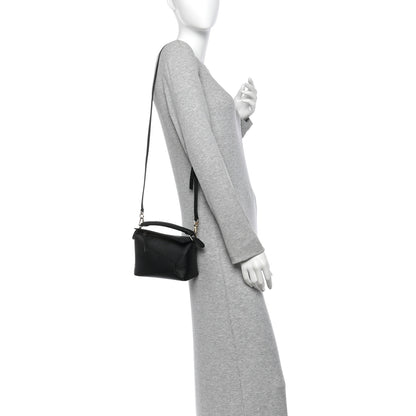 Loewe Calfskin Mini Puzzle Edge Bag Black 2 of 10