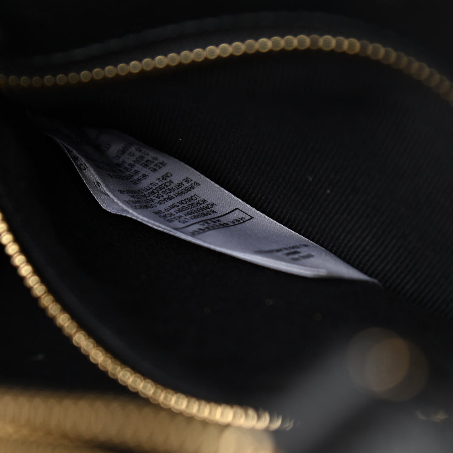Grainy Calfskin Mini Two Handle Title Bag Black