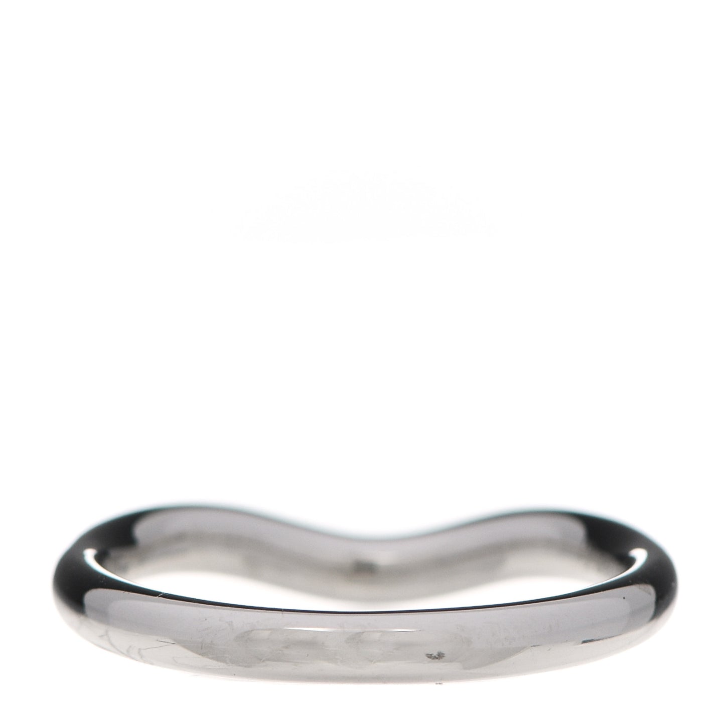 Platinum Diamond 2mm Elsa Peretti Band Ring 48 4.5