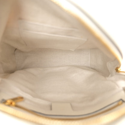 Gucci GG Supreme Monogram Flora Web Small Ophidia Day Backpack White 5 of 11