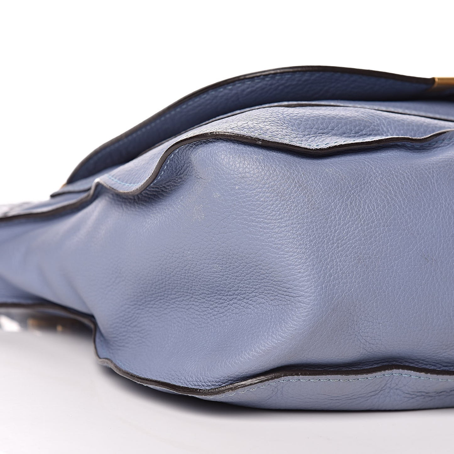 Calfskin Medium Marcie Satchel Street Blue