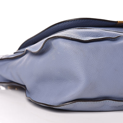 Chloe Calfskin Medium Marcie Satchel Street Blue 9 of 10