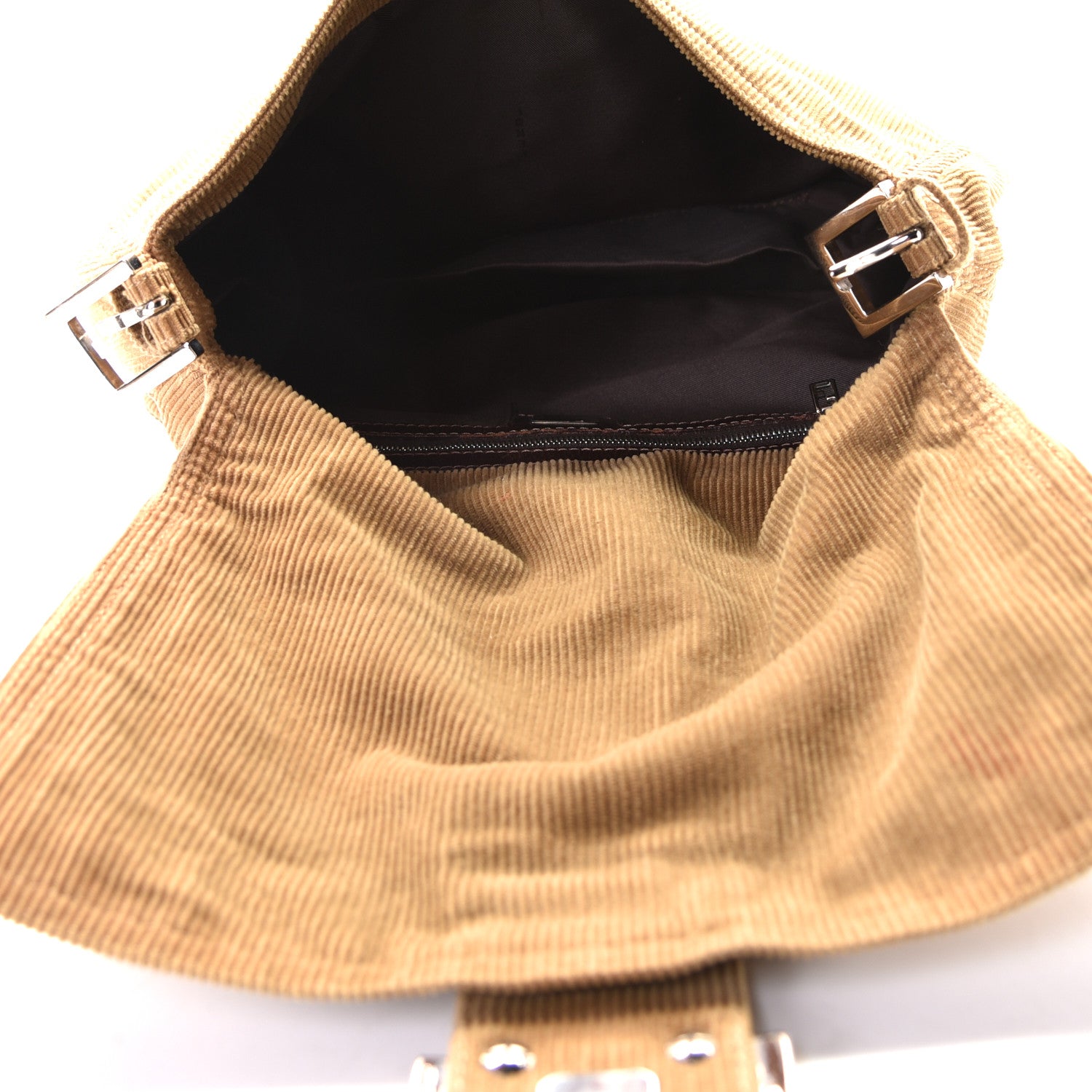 Fendi Corduroy Mama Baguette Beige 4 of 7