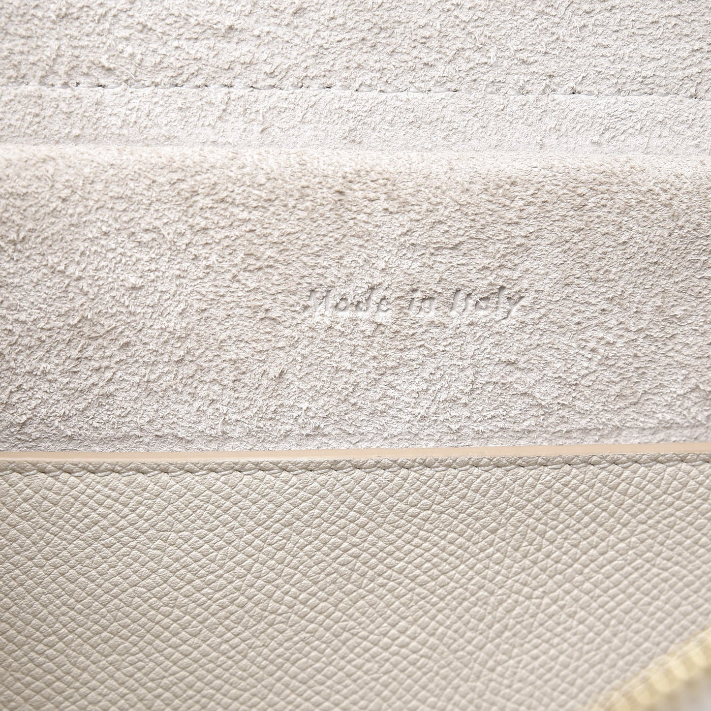 Grained Calfskin Micro Belt Bag Linen