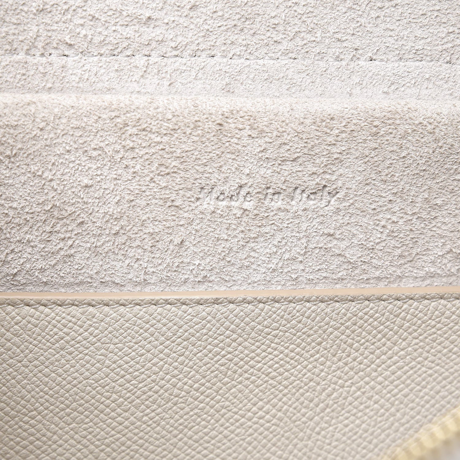 Celine Grained Calfskin Micro Belt Bag Linen 8 of 10