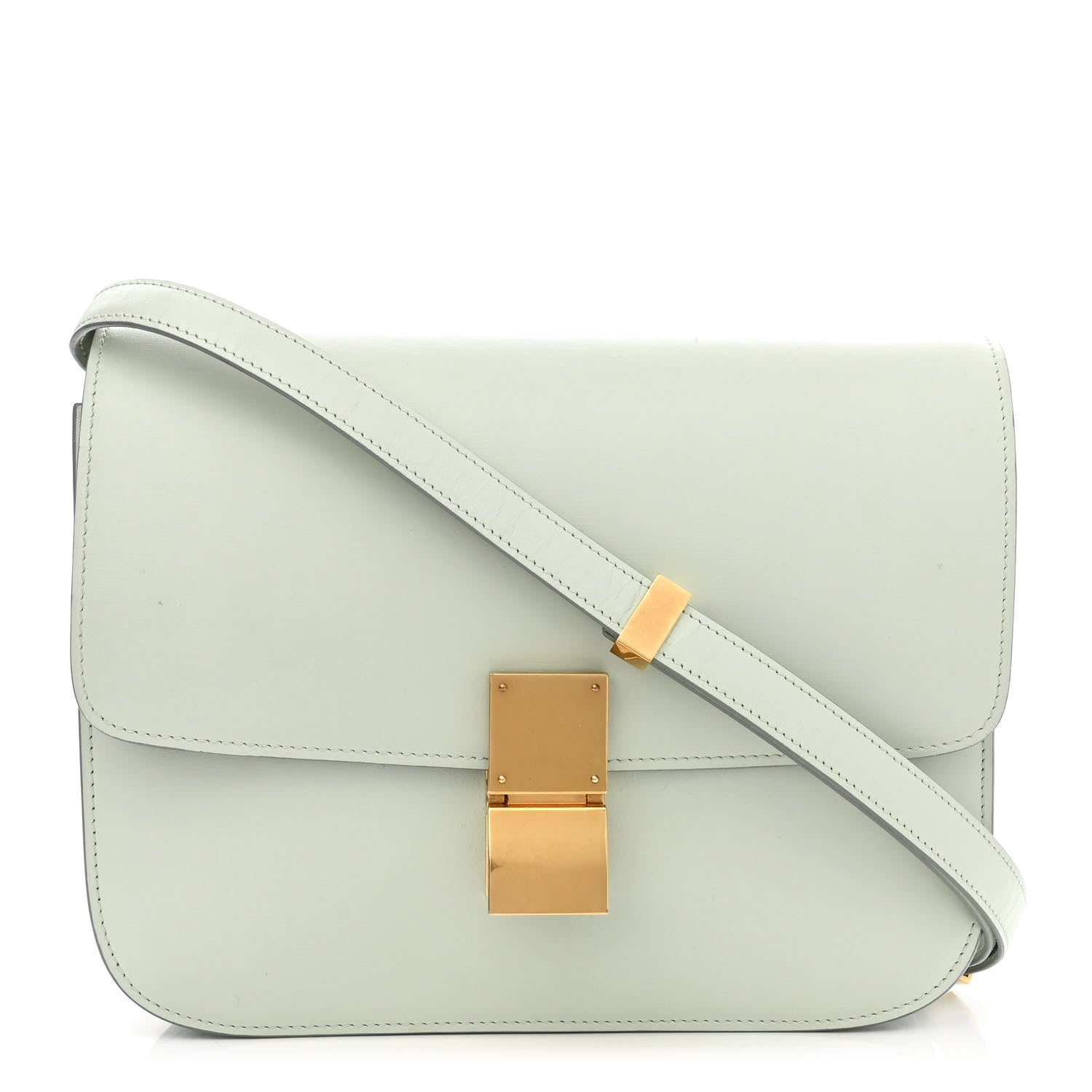 Celine Box Calfskin Medium Classic Box Flap Bag Mint 1 of 13
