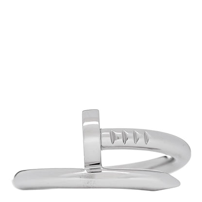 Cartier 18K White Gold Juste Un Clou Ring 56 7.5 1 of 6