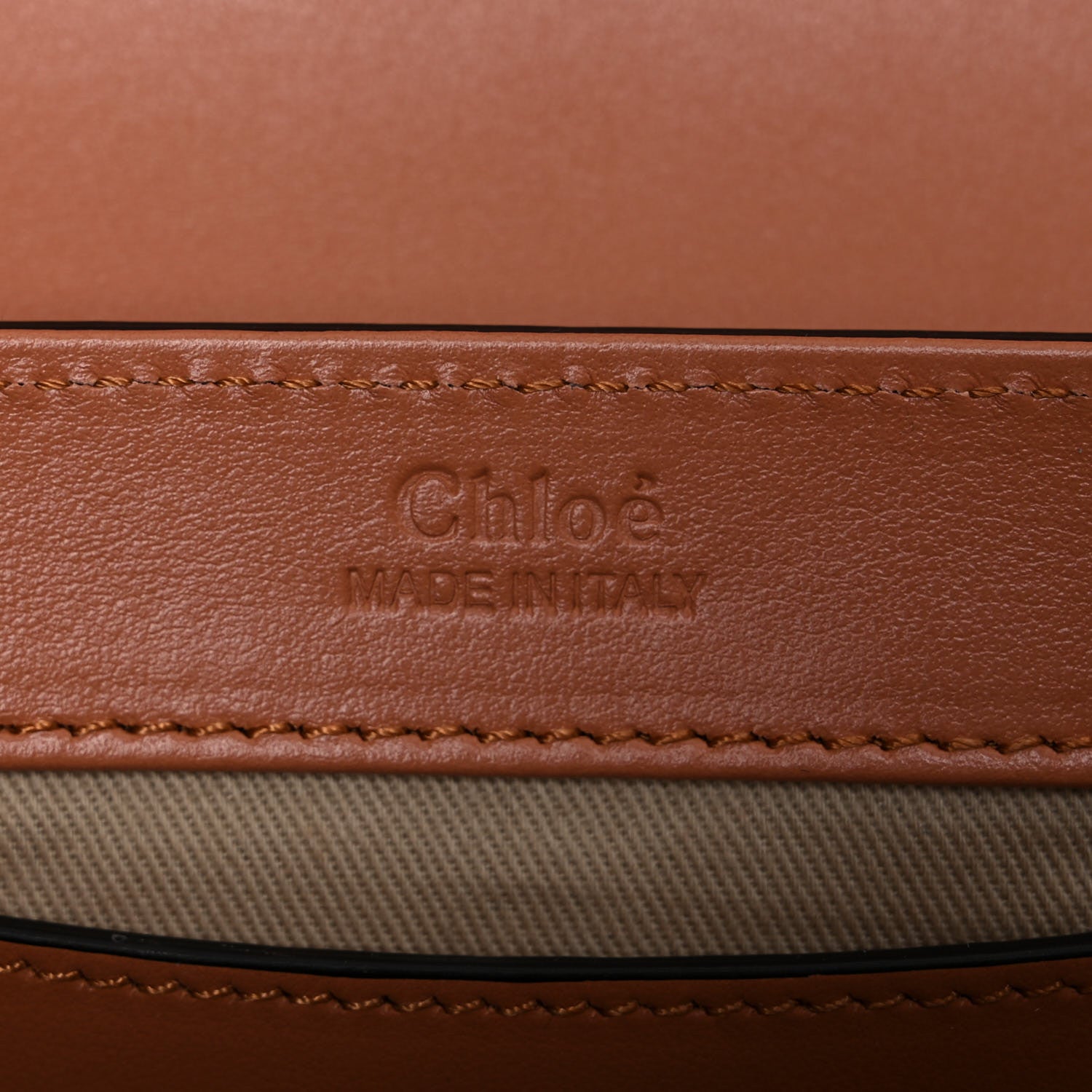 Chloe Shiny Calfskin Mini C Double Carry Rose Gold 6 of 13