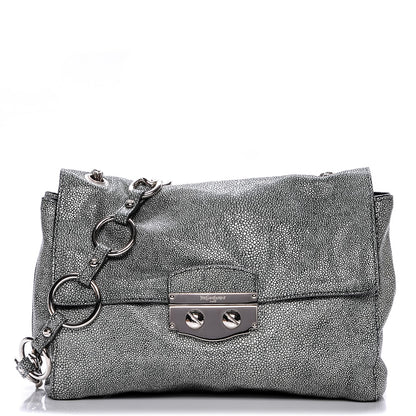 Saint Laurent Embossed Stingray Sac Le Sixieme Chain Bag 1 of 6