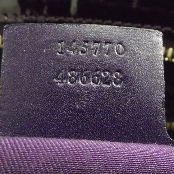 Patent Glam Boston Tote Bag Purple