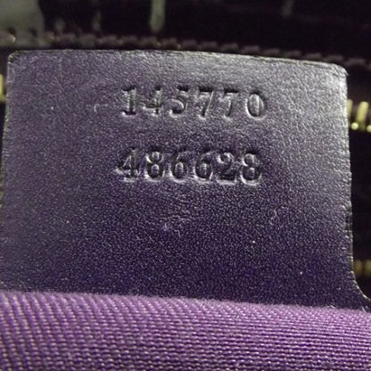 Gucci Patent Glam Boston Tote Bag Purple 10 of 11
