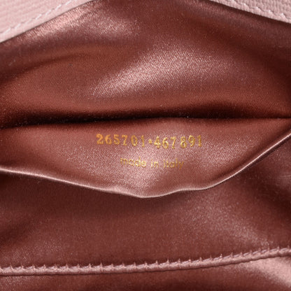 Saint Laurent Textured Leather ChYc Clutch Light Pink 7 of 7