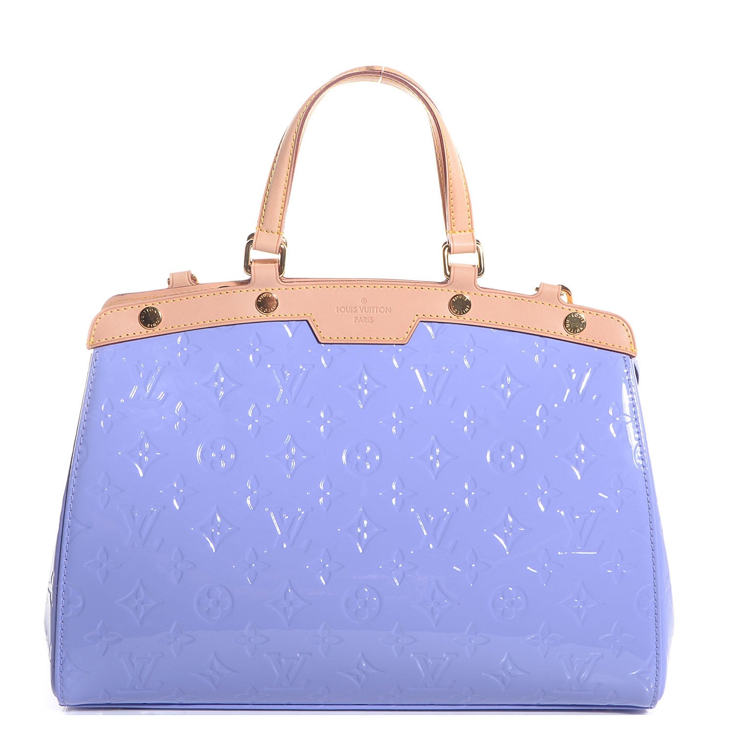 Louis Vuitton Vernis Brea MM Lilac 1 of 8