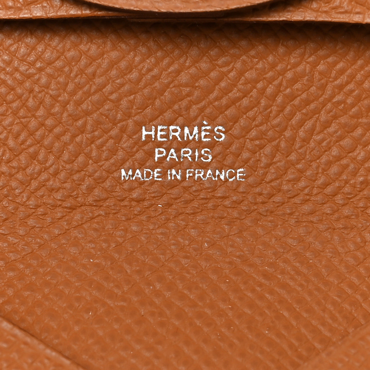 Hermes Epsom Bastia Coin Purse Gold 6 of 7