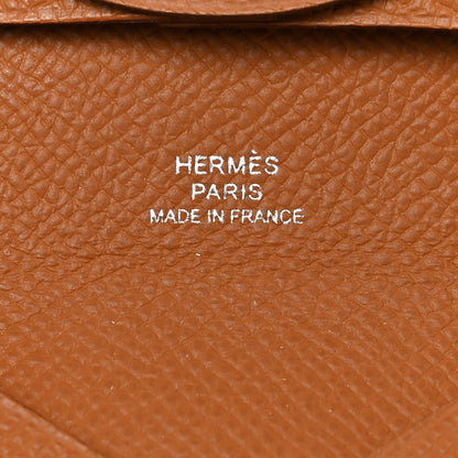 Hermes Epsom Bastia Coin Purse Gold 6 of 7