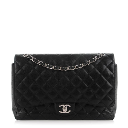 Chanel Caviar Quilted Maxi Double Flap Black 1 of 7