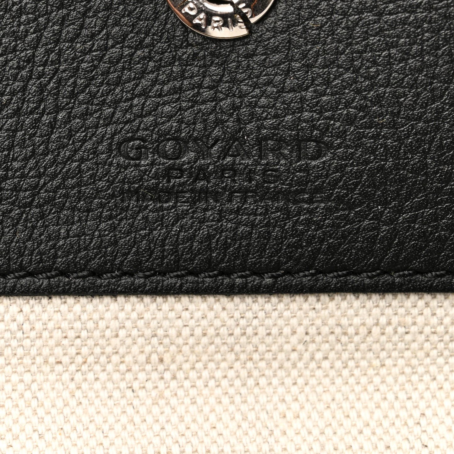 Goyardine Saint Louis Lettres Camouflage PM Black Green