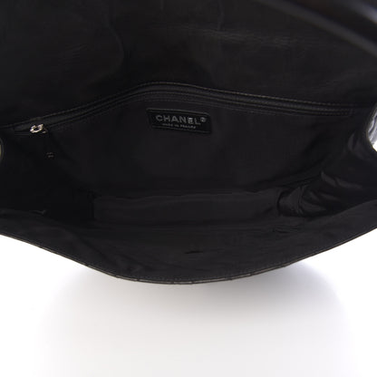 Chanel Lambskin Quilted Medium Hula Hoop Flap Black 5 of 10