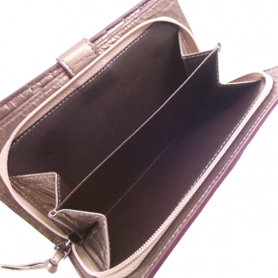 Woven Leather Wallet Dust Petille