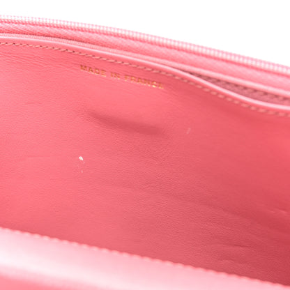 Chanel Caviar Quilted Wallet On Chain WOC Dark Pink 12 of 16