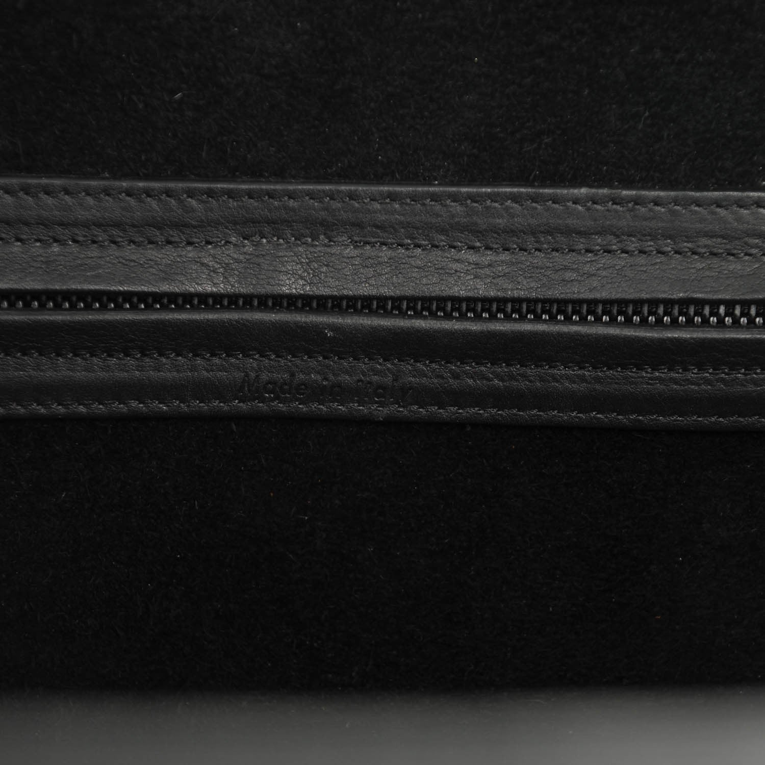 Celine Smooth Calfskin Medium Phantom Luggage Black 6 of 7