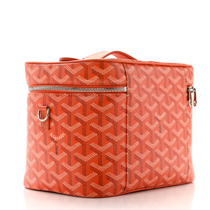 Goyard Goyardine Muse Vanity Case Orange 4 of 8