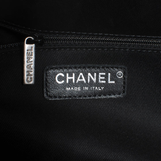 Patent Quilted Reissue 2.55 Tote Black