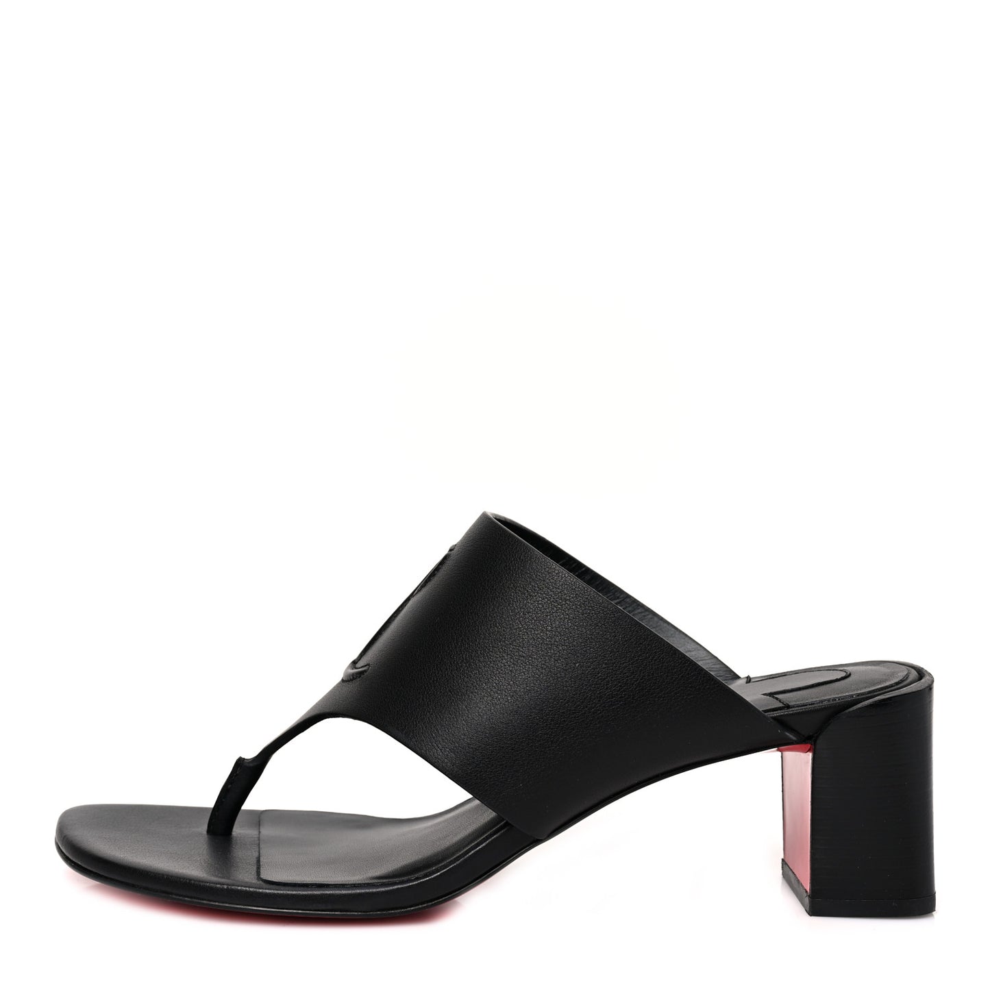 Calfskin CL Tongamule 55 Mule 39 Black