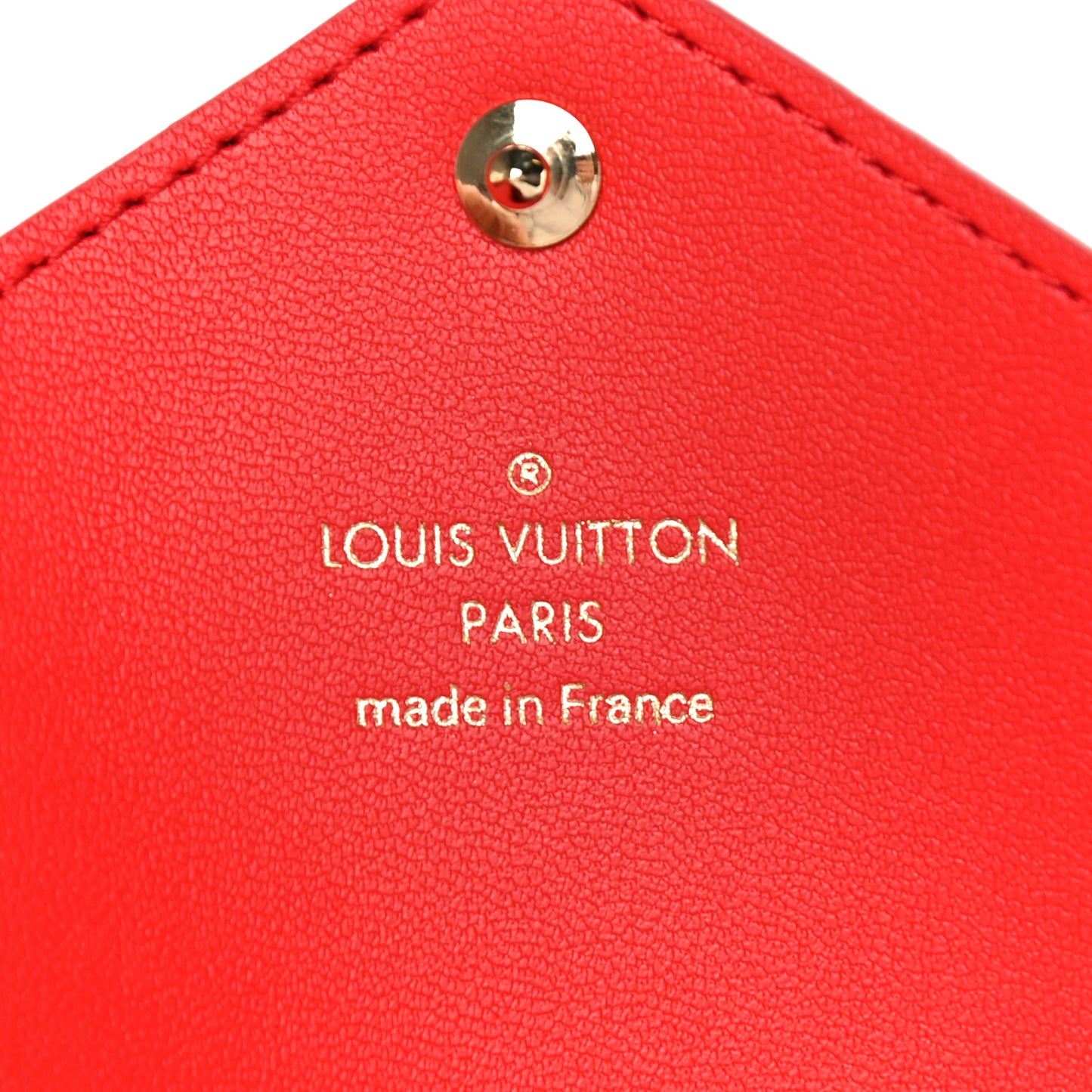 Monogram Medium Kirigami Pochette Insert Coquelicot