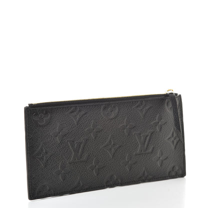 Louis Vuitton Empreinte Felicie Chain Wallet Zippered Insert Black 3 of 6