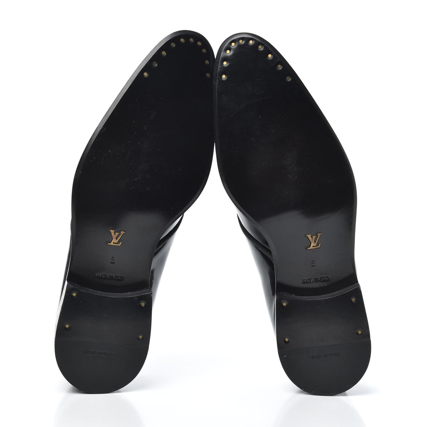 Patent Mens Lace Up Shoes 8 Black