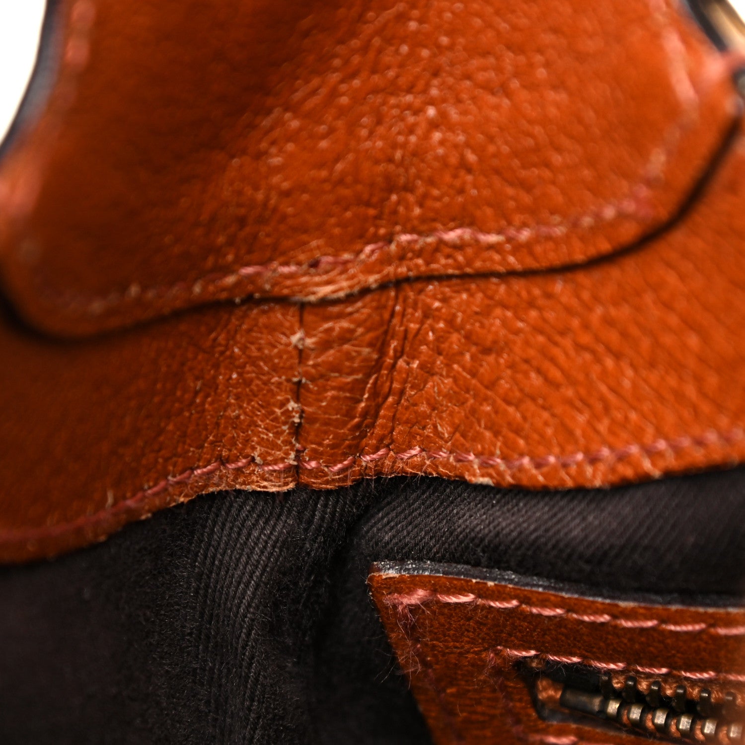 Gucci Monogram Mini Piston Lock Jackie O Hobo Orange 10 of 16