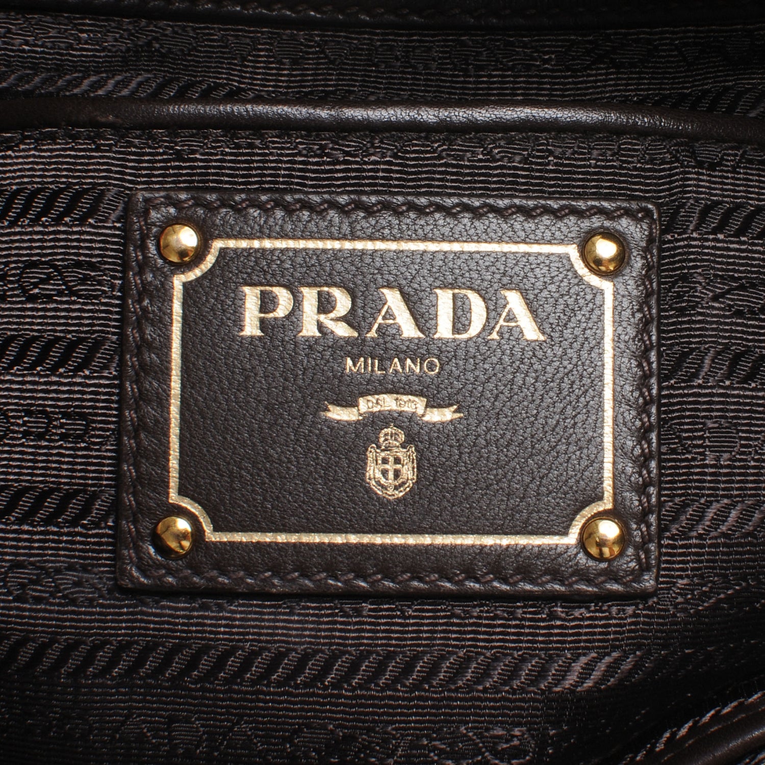Prada Tessuto Nylon Gaufre Tote Fumo 7 of 8