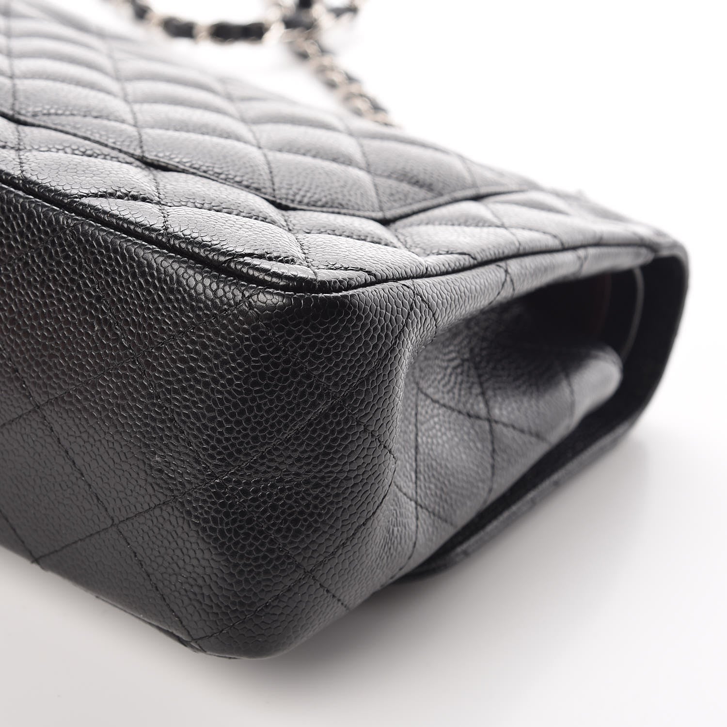 Chanel Caviar Quilted Jumbo Double Flap Black 16 of 16