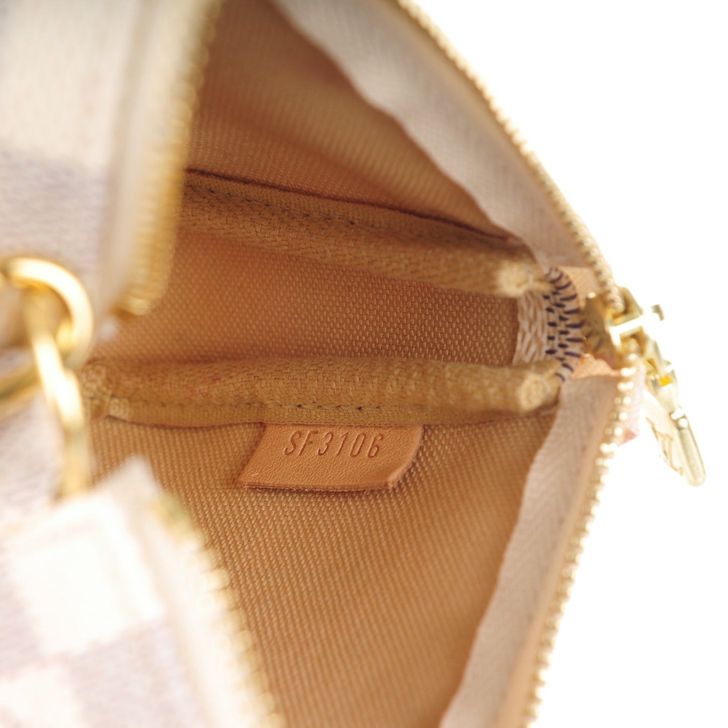 Damier Azur 2016 Christmas Animation Mini Pochette Accessories