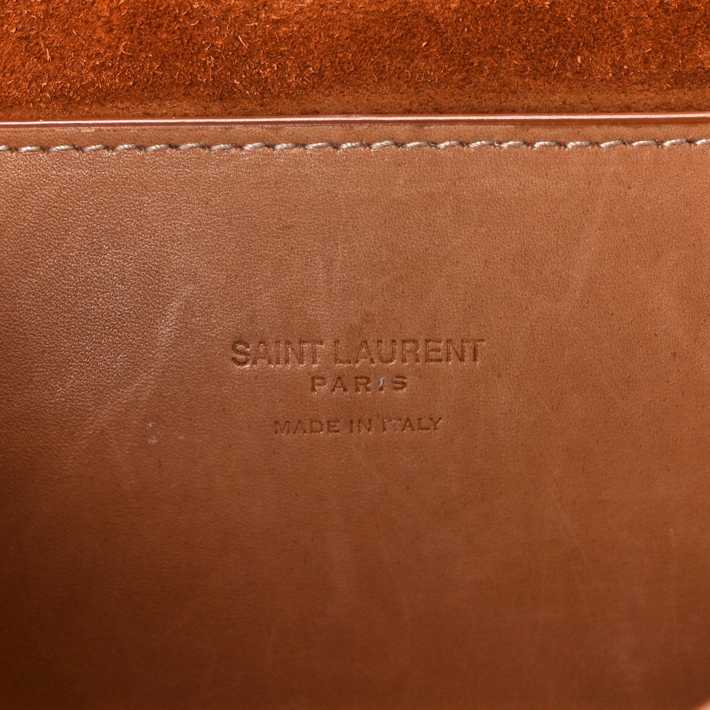 Smooth Vintage Calfskin Monogram Medium Kaia Satchel Gold
