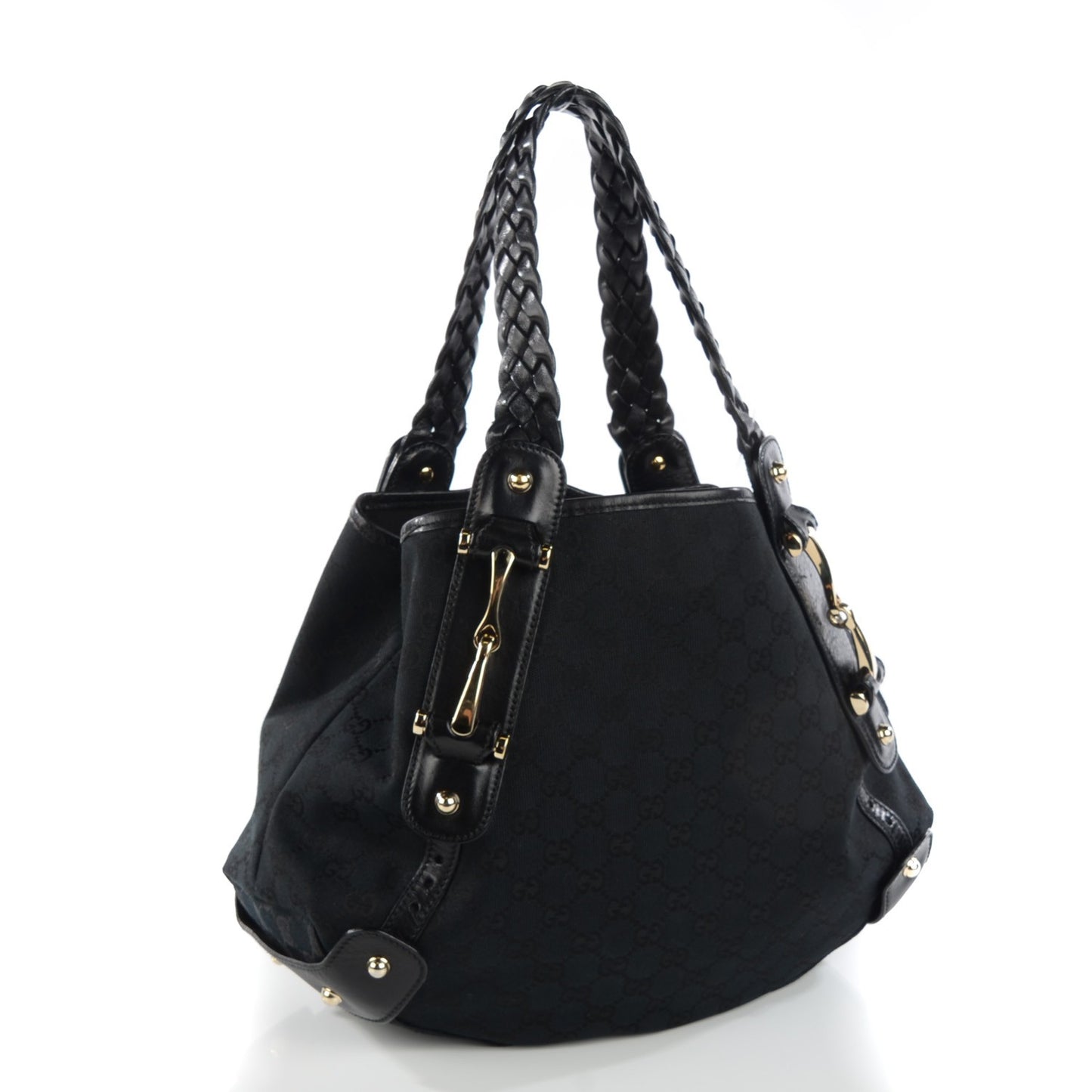 Monogram Small Pelham Shoulder Bag Black