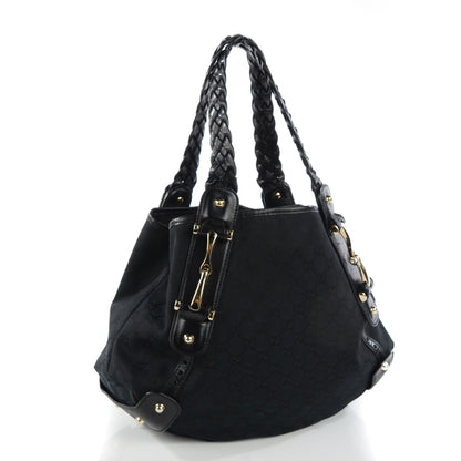 Gucci Monogram Small Pelham Shoulder Bag Black 3 of 7