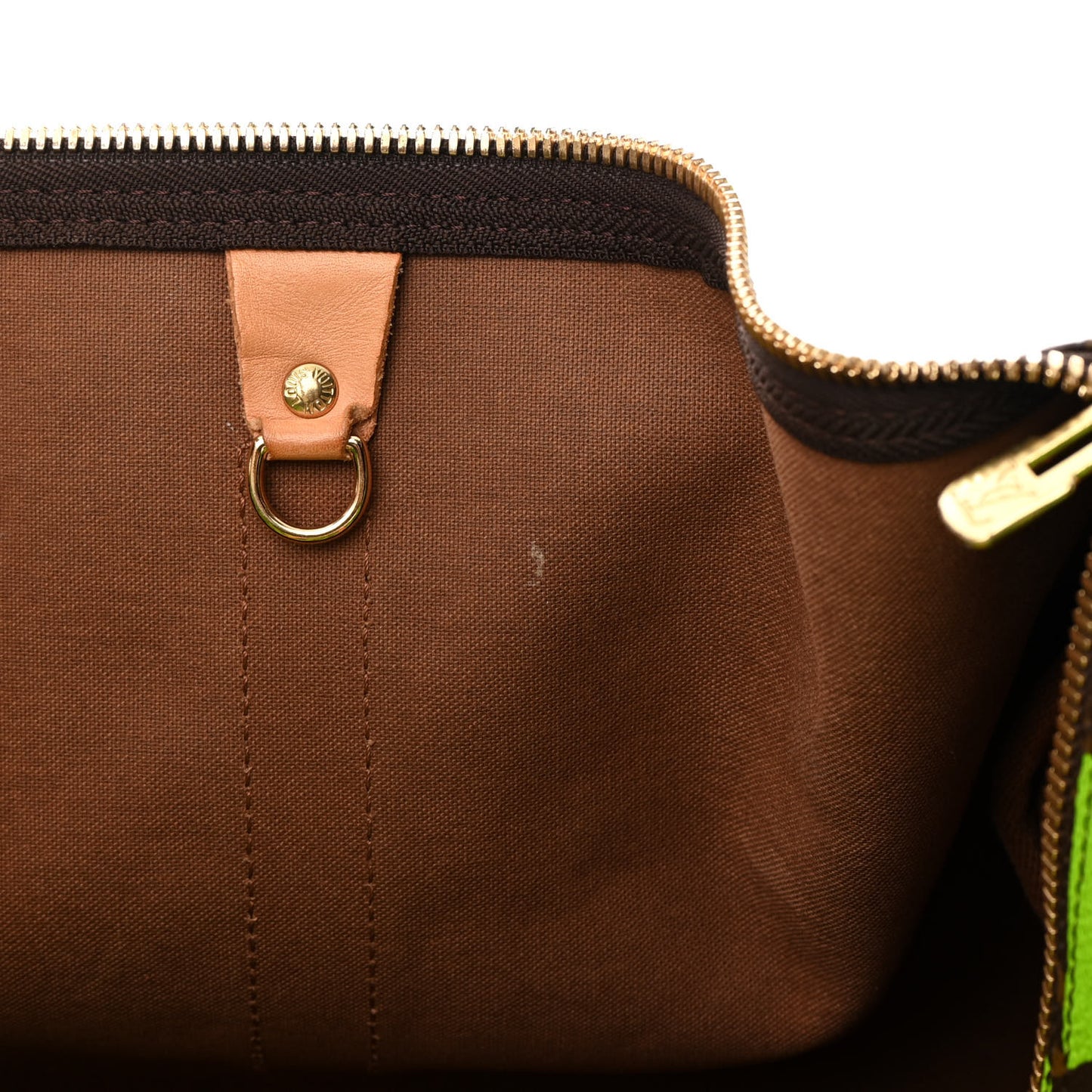 Monogram Graffiti Keepall 50 Green