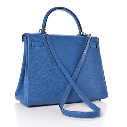 Hermes Togo Kelly Retourne 32 Mykonos 3 of 37