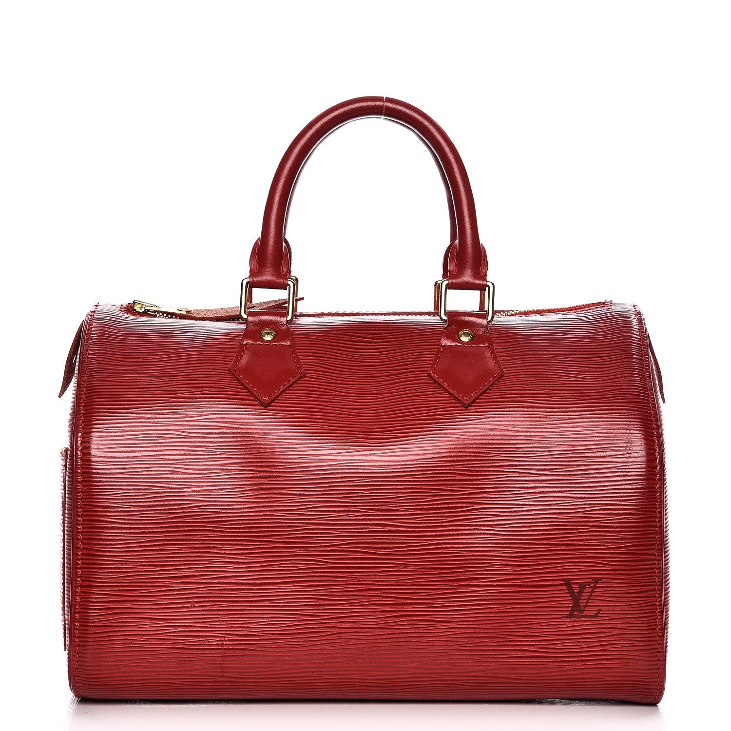 Louis Vuitton Epi Speedy 25 Rouge 1 of 7