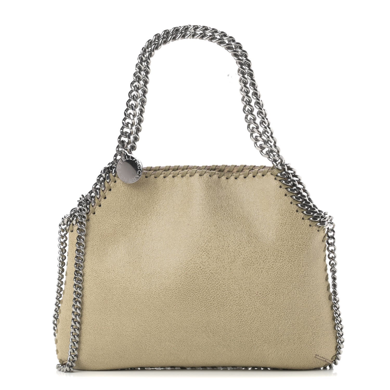 Stella McCartney Shaggy Deer Mini Falabella Bag Light Khaki 1 of 10
