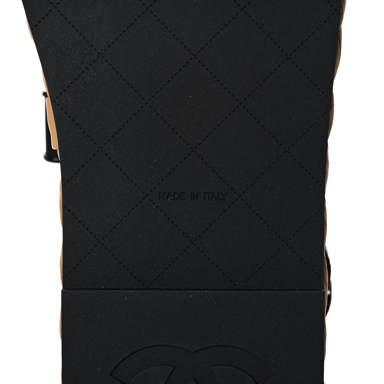 Chanel Mesh Patent Calfskin Velcro Dad Sandals 39 Black 6 of 9