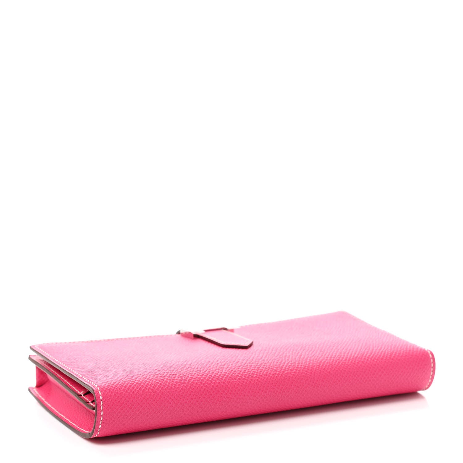 Hermes Epsom Bearn Gusset Wallet Rose Tyrien 4 of 6